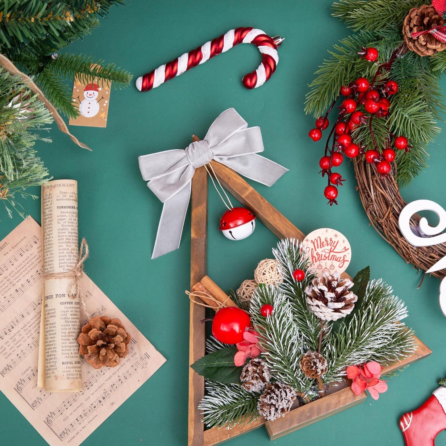 Vintage Silver Velvet Ribbon, 1 Inch X 25Yd