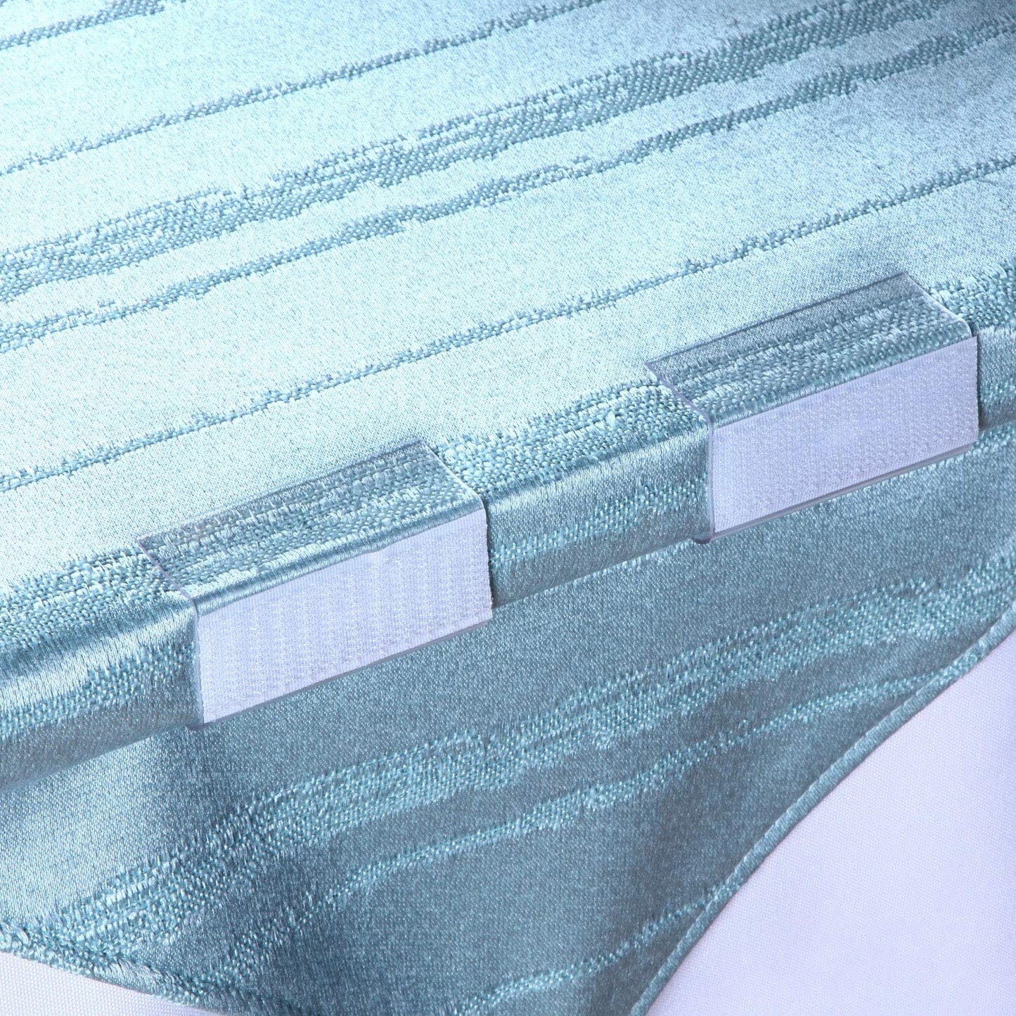 Boao 50 Pieces Table Skirting Clips EC Model Tablecloth Clips for Table 3/4 Inch - 1 Inch with Hook Loop for Indoor Outdoor Events