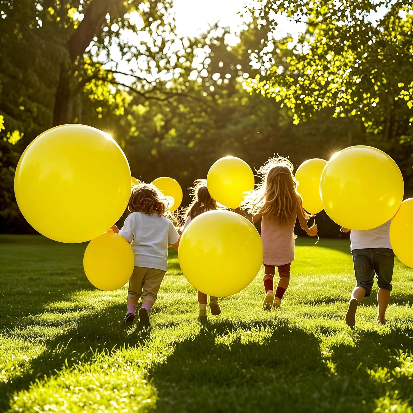 30 Pack Yellow Balloons 36 inch Yellow Latex Large Balloons for Party Decorations and Events