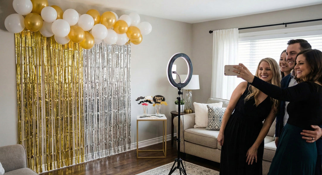 DIY Photo Booth on a Budget: Create a Viral Backdrop for Under $30 | Celebratee
