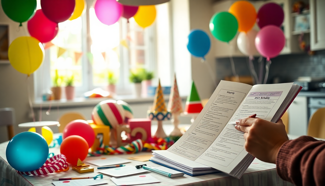 How to Plan a Picture-Perfect Birthday Party at Home