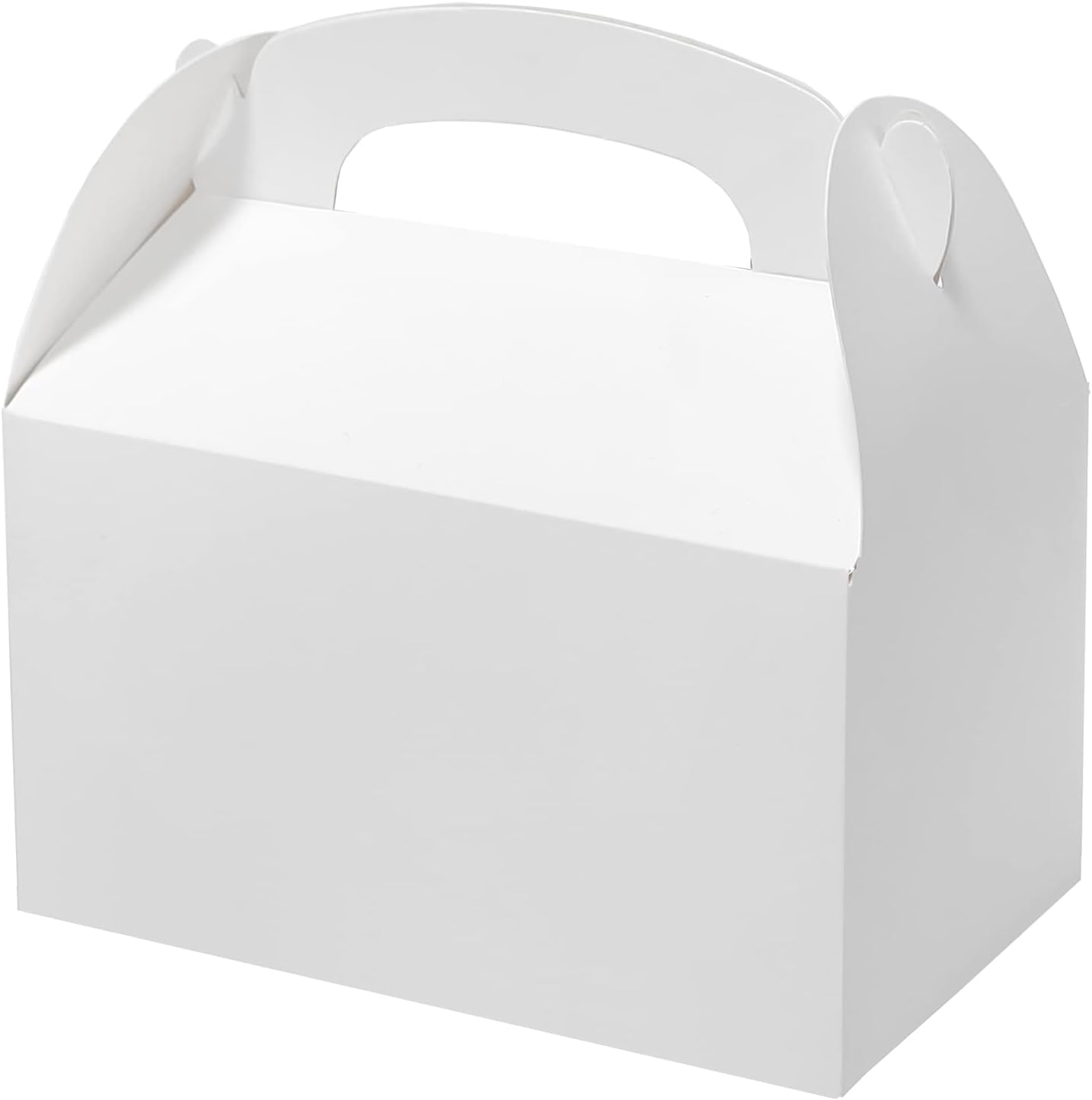 Bonfasvo Gift Boxes 30 Pack 6.2x3.5x3.5 inches White Fold Kraft Paper Boxes Bridesmaids Proposal Box Cupcake Boxes Easy Assemble Boxes with Lids for Wedding Birthday Party Christmas