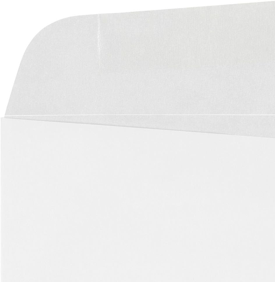 LUXPaper Square Invitation Envelopes | 9 1/2" x 9 1/2" | Clear Translucent | 30lb. Text | 50 Qty