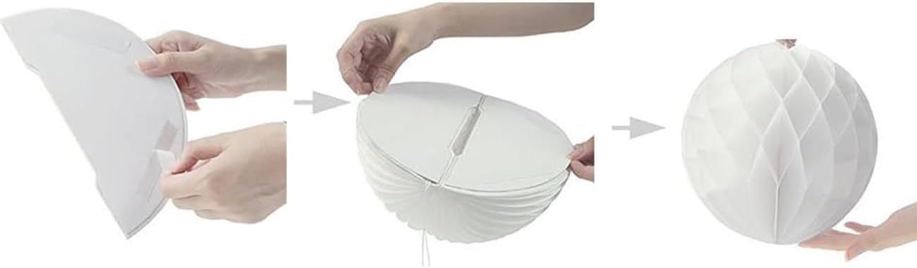 CC wonderland zone 12pcs Green Paper Honeycomb Balls,Hanging Tissue Pom poms for Party Decoration,6inch&10inch