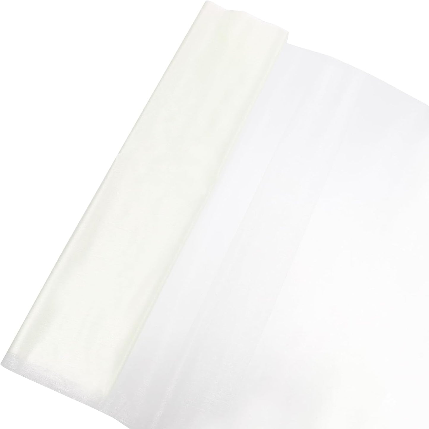 uxcell 19" by 5.5 Yard Tulle Fabric Backdrop Curtains for DIY Tutu Skirt Shower Decor Wedding Crafts Birthday Party Supplies, Beige