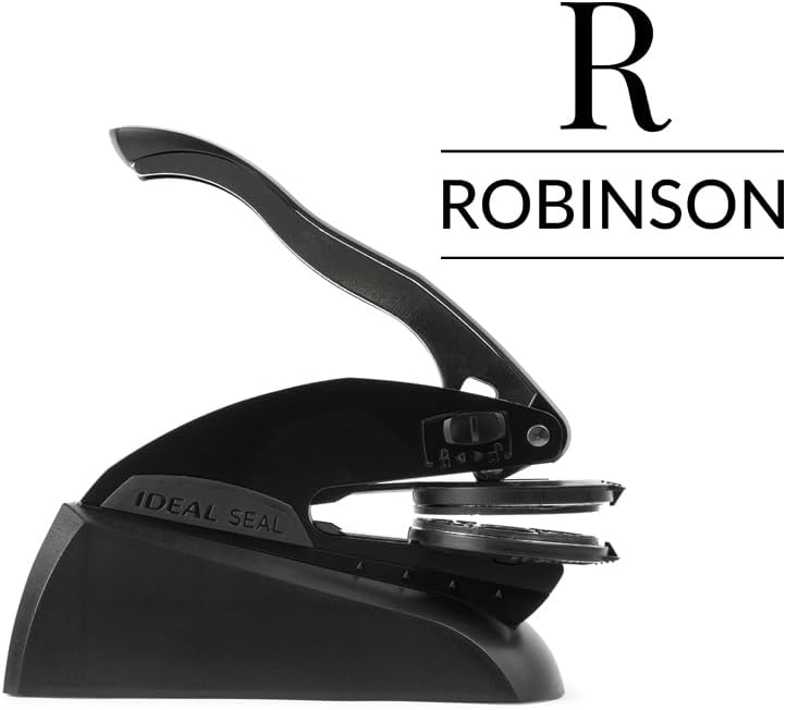 Personalized Wedding Embosser | Custom Made with Initials or Monograms for Couples | Elegant Designs for Stationery, Invitations, Napkins, and More (Design 10)