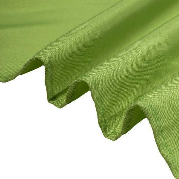 Efavormart 90" Wholesale Linens Polyester Square Linen Tablecloth for Kitchen Dining Catering Wedding Birthday Party - Lime Green