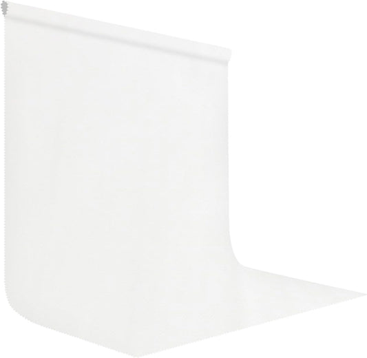 White Portrait Backdrop 8x10ft Zoom Meeting, Game Live Steaming and Photo Studio Shooting Props