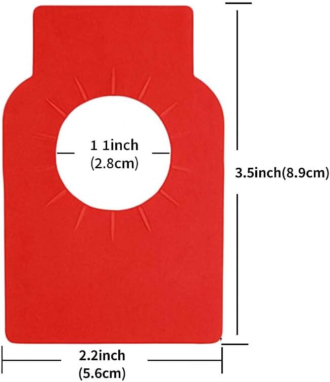 200 PCS Wine Bottle Tags –Paper Hanging Cellar Labels for Bottle Neck, Double-Sided Writable Gift Tags for Wine Racks, Champagne & Homebrew Organization (Red)