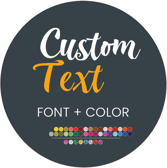 Custom Stickers for Weddings, Birthdays & Businesses - Personalized Labels with Your Logo - Waterproof, Fade and Heat Resistant - Pack of 100-1000 (Custom Text, Very Small 1 Inch)