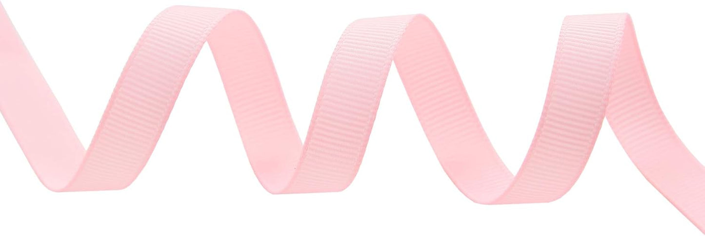 ITIsparkle 3/8" Inch Grosgrain Ribbon 50 Yards-Roll Set for Gift Wrapping Scrap Books Party Favor Hair Braids Baby Shower Decoration Cake Decoration Floral Arrangement Craft Supplies