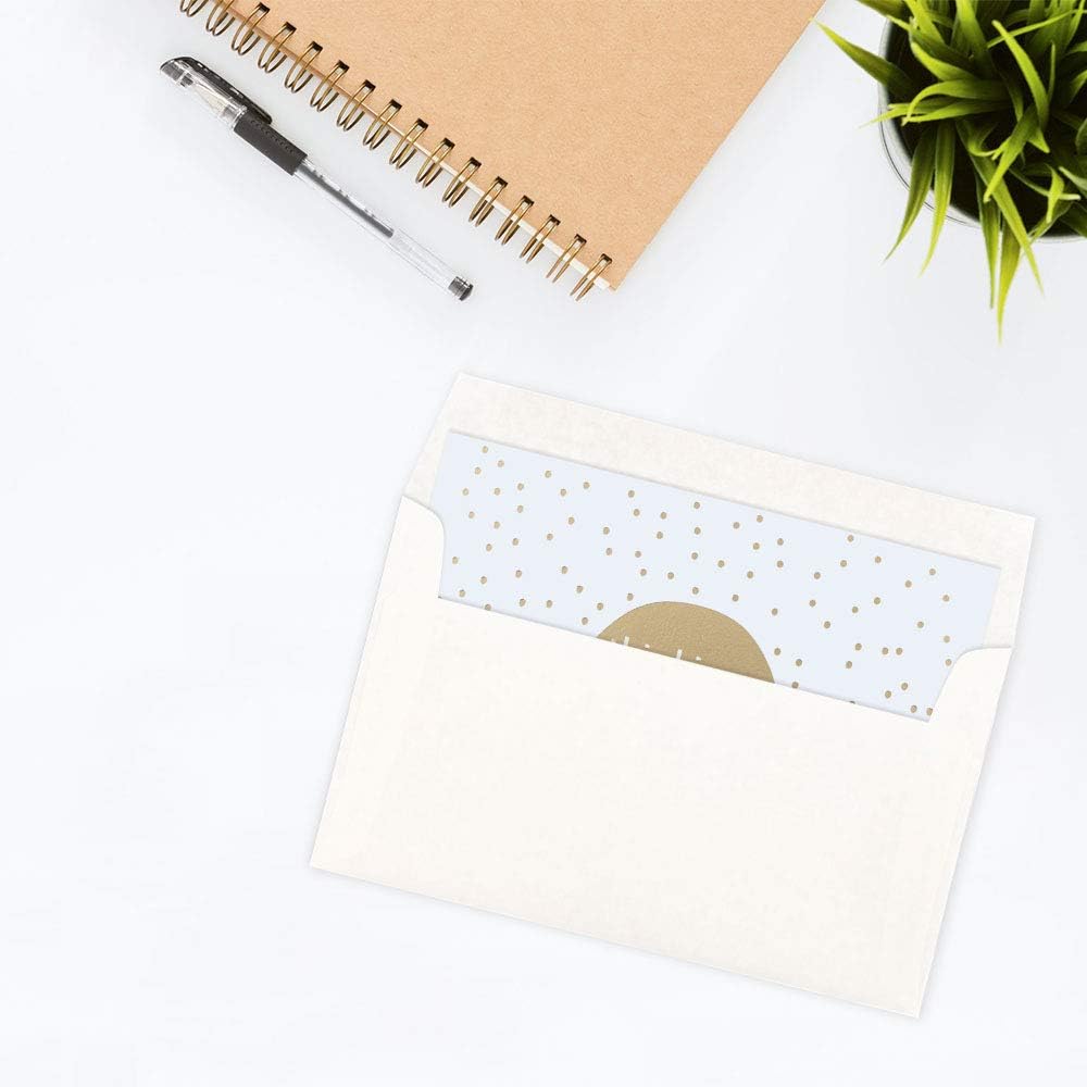 JAM PAPER A10 Parchment Invitation Envelopes - 6 x 9 1/2 - White Recycled - 50/Pack