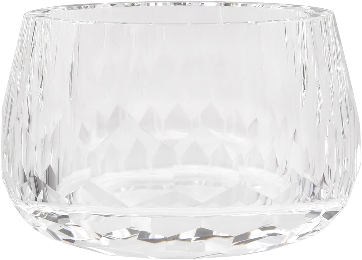 kitCom Crystal Jewelry Jar, Crystal Wedding Candy Buffet Jar, Home Decoration Party Cotton Swab Storage, Office Birthday Gift