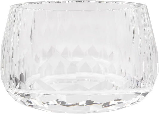 kitCom Crystal Jewelry Jar, Crystal Wedding Candy Buffet Jar, Home Decoration Party Cotton Swab Storage, Office Birthday Gift