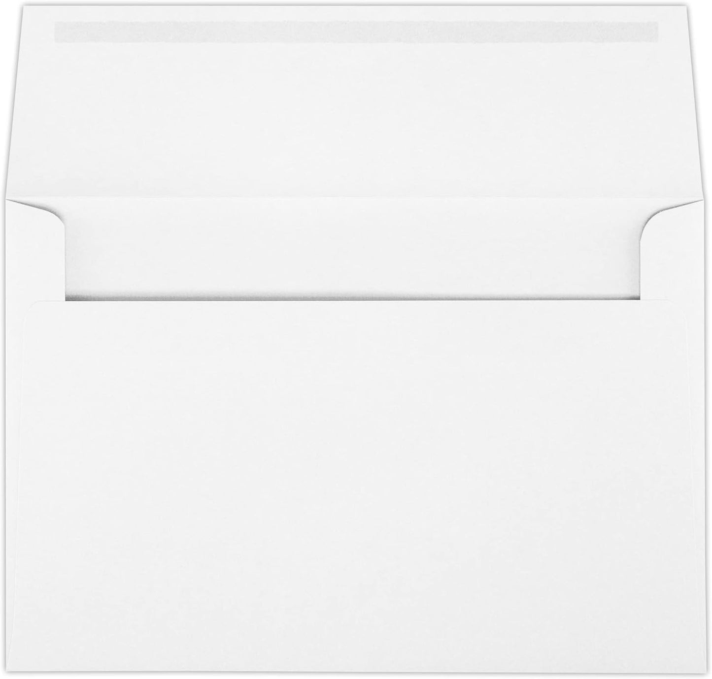 LUXPaper A10 Invitation Envelopes | Peel & Press | 6" x 9 1/2" | Bright White | 24lb. Text | 50 Qty