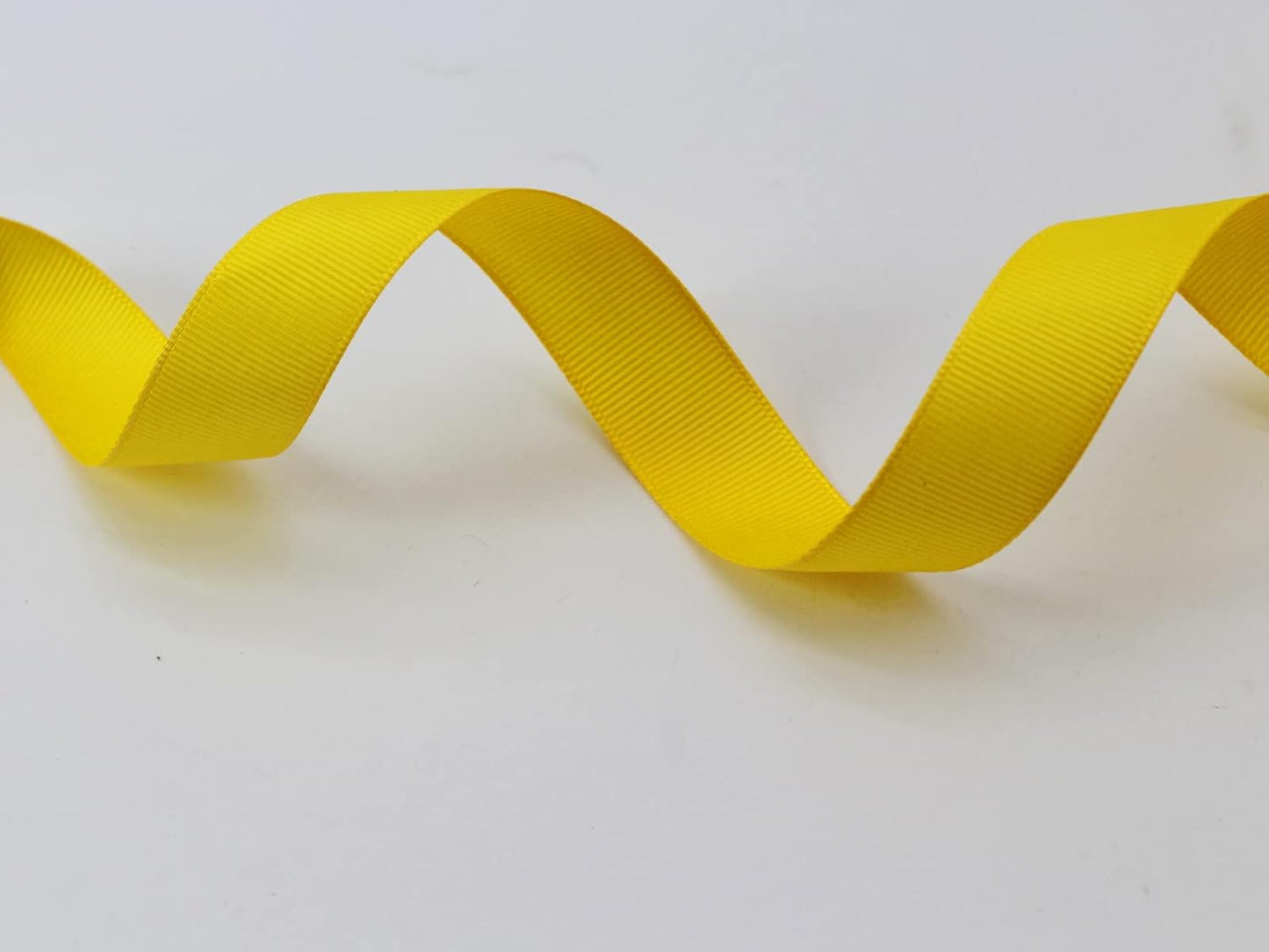 Jesep One Roll 100 Yards Soild Grosgrain Ribbon Boutique Gift Wrapping Package Ribbon, DIY Crafts Bow Hair Headband Accessories Assorted Ribbon #642 (3/4" 20mm, Gold)