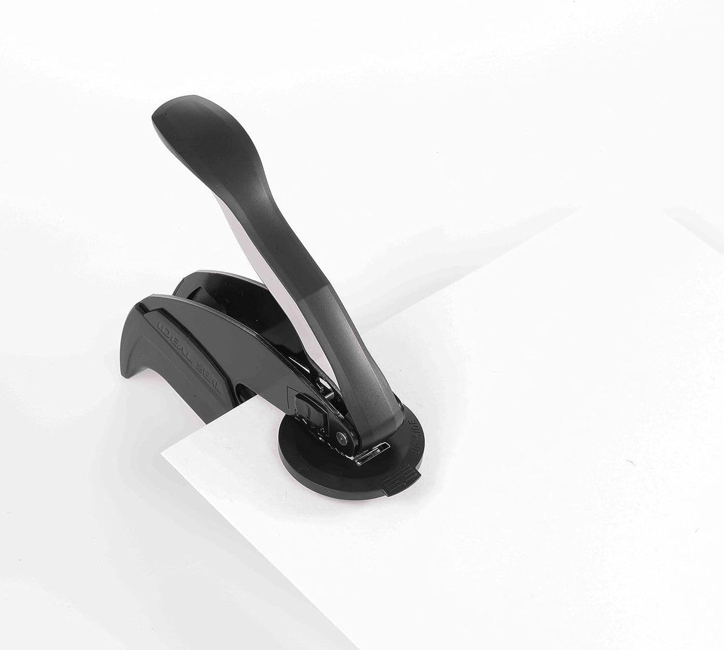 MaxMark Notary Seal Round Embosser for Oklahoma State - Includes Gold Burst Seal Labels (50 Count)