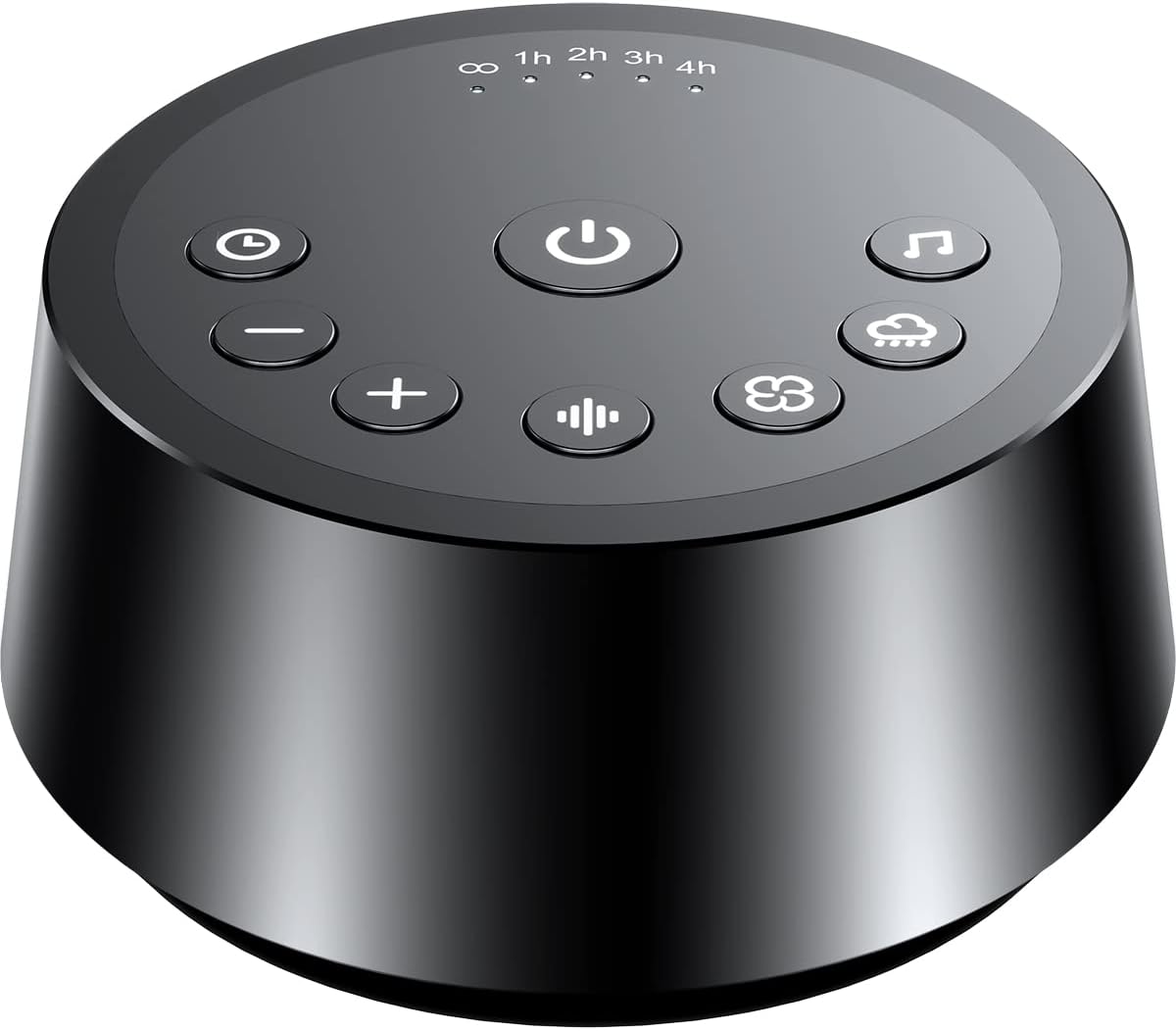 Color Noise Sound Machines with 25 Soothing Sounds Sleep White Noise Machine 32 Volume Levels 5 Timers and 4 Sound Categories and Memory Function for Home Office and Travel