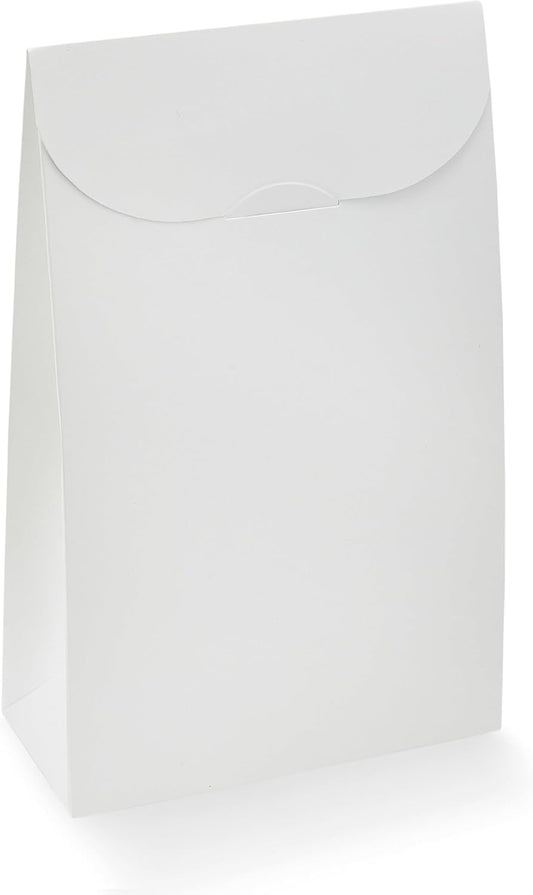 Boxes Craftory Pack of 20 Party Favor Boxes (4.52 x 2.16 x 7 inch) - Ideal for Wedding, Baby Shower and Bridal Shower Gift Bags - White