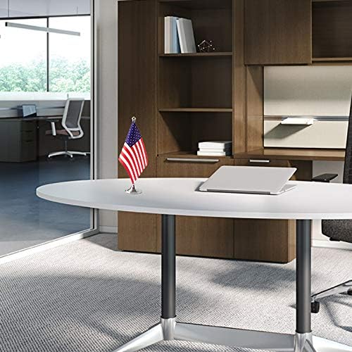 USA Flag American Flags, Small Mini American Desk Flag, Used for Table Office Classroom Home Patriotic Events Decorations
