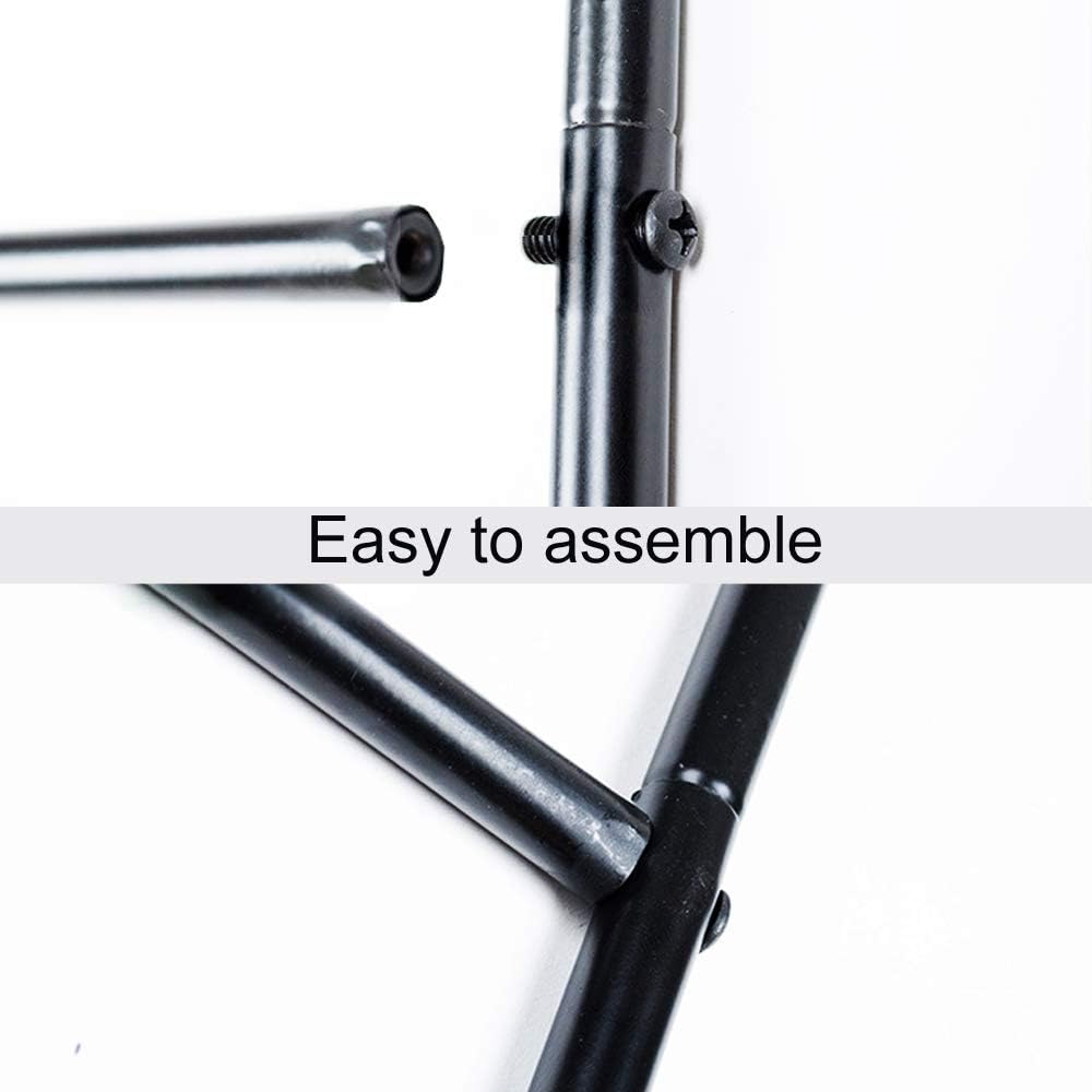 Metal Garden Arbor Wedding Arch 76.8 Inch H x 90.5 Inch W \94.5 Inch H x 55 Inch W Assemble Freely 2 Sizes for Various Climbing Plant Roses Vines Bridal Party Decoration Pergola Arbor (Black)