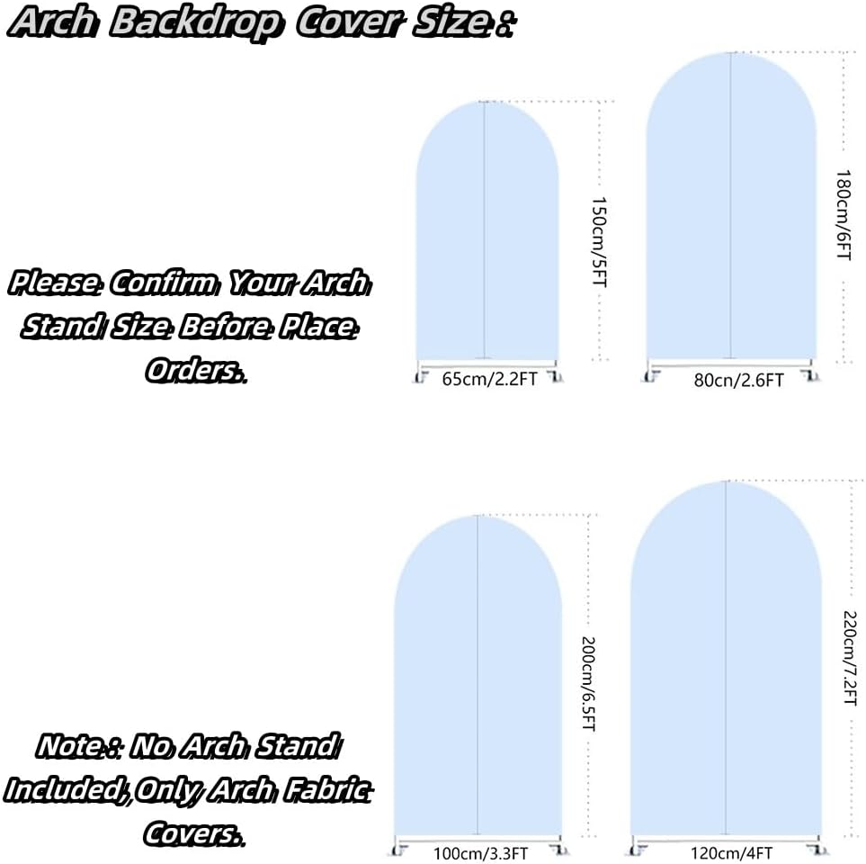 Arch Backdrop Cover Pink Mexican Fiesta Party Decorations Arch Stand Spandex Cover Girls Bloom Birthday Parties Wedding Baptism Baby Shower Decors (3.3x6.5ft Cover,G3767)