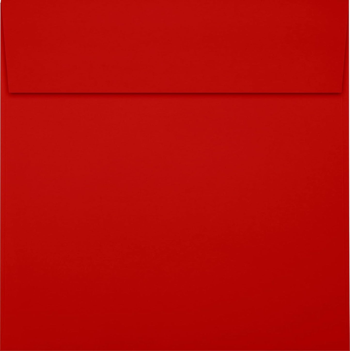 LUXPaper Square Invitation Envelopes | Peel & Press | 6 1/2" x 6 1/2" | Holiday Red | 60lb. Text | 50 Qty
