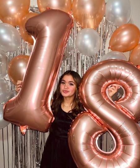 Helium Foil Rose Gold Number 8 Balloon 40 Inch, Mylar Eight Numbers 8 18 28 38 48 58 80 88 Birthday Balloons, Rose Gold Women Men Anniversary Graduations Party Supplies