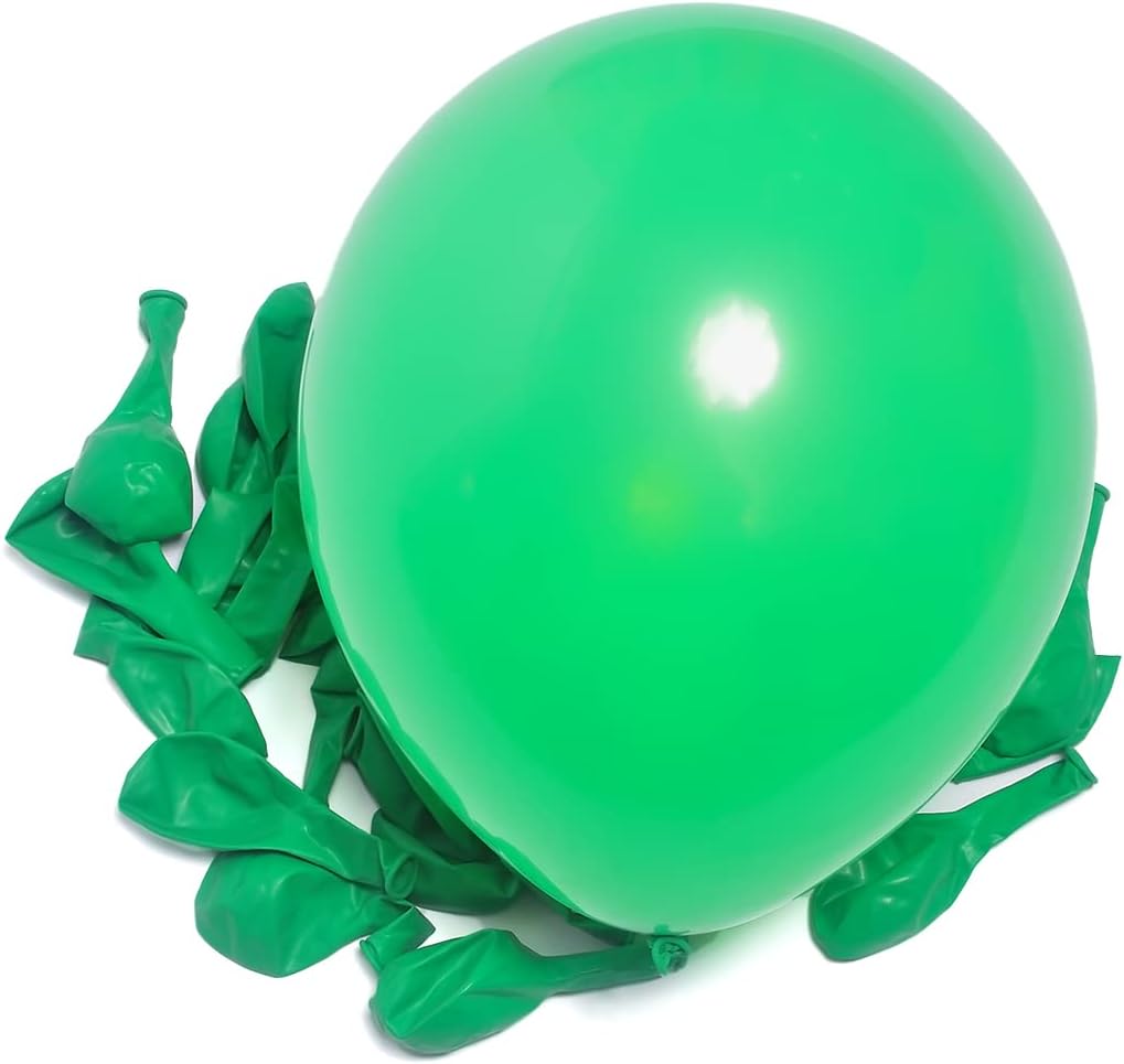 300 Pack Green Balloons 12 inch Green Latex Party Balloon Bulk for Various Party Events Decorations