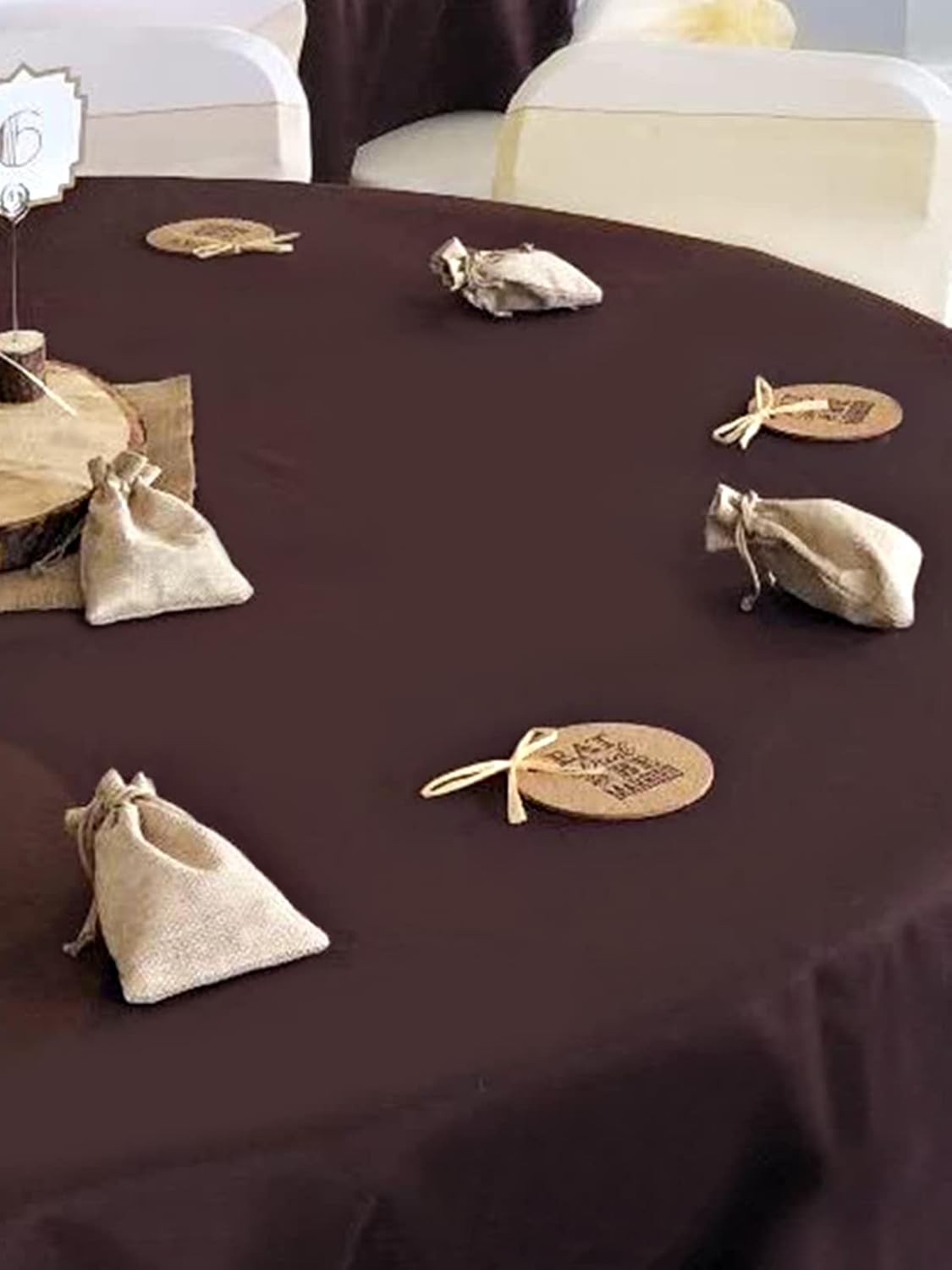 ANPHSIN 75 Pcs Small Burlap Gift Bags with Drawstring - 5.4" x 3.7" Burlap Favor Sacks, Mini Gift Wrapping Bags for Wedding Baby Shower Classmates Festival Party Favors, DIY Craft