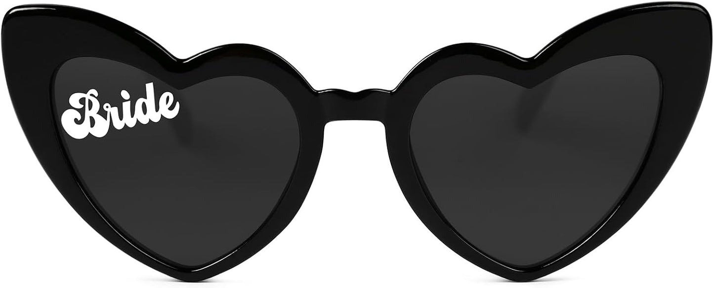 YOGFIT Heart Sunglasses for Women Fashion Classic Love Eye Protection Sunglasses Vintage Cute Heart Sunglasses