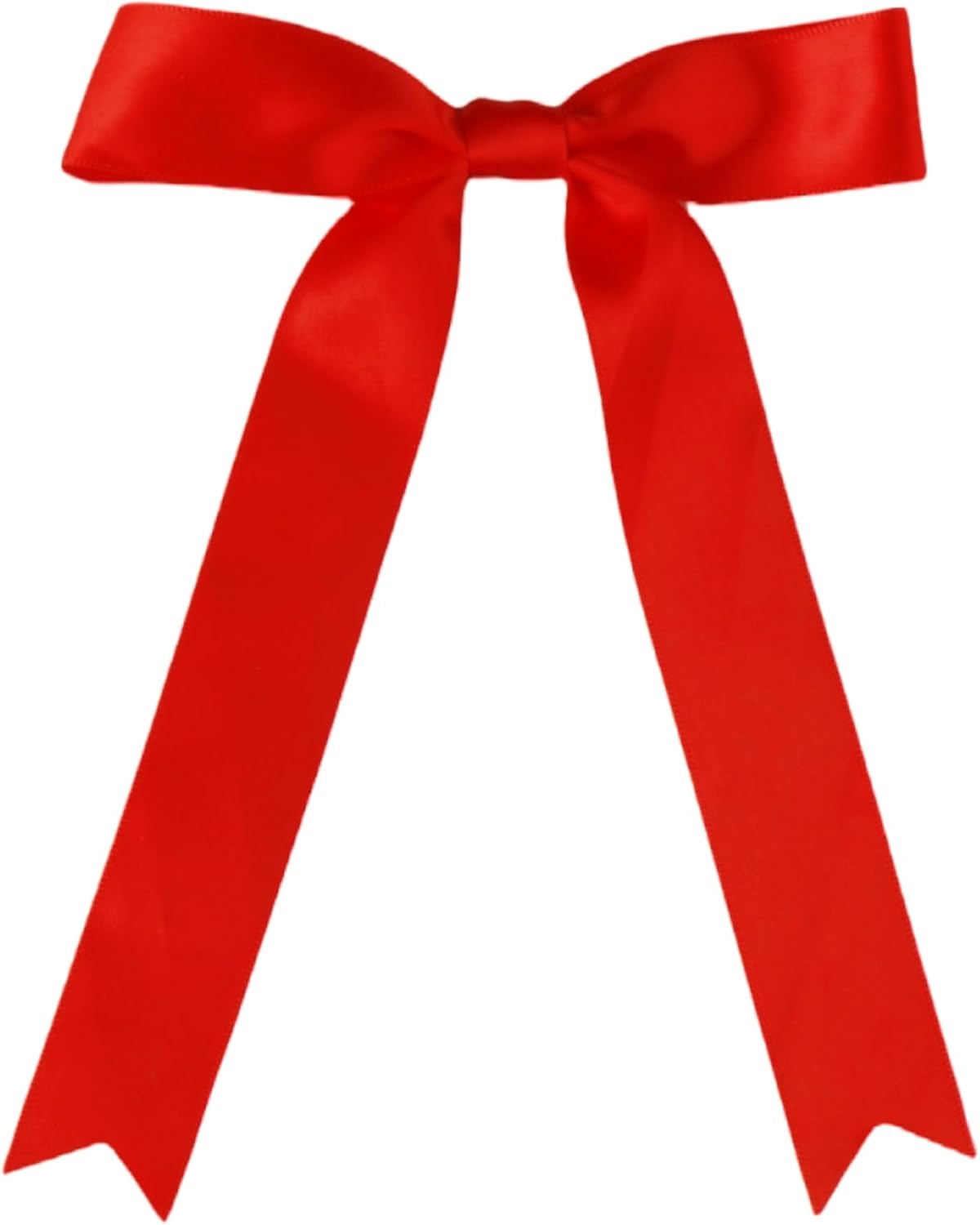 30 Pcs Red Satin Bows 6 X 10 Inch Premade Bows with Twist Tie for Wedding Florist Decor, Cake Pops,Christmas Tree & Gift Wrapping(Red)