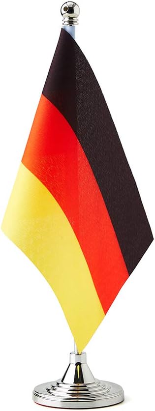 Germany Flag German Flags, Small Mini German Desk Flag, Used for Table Office Classroom Home Patriotic Events Decorations