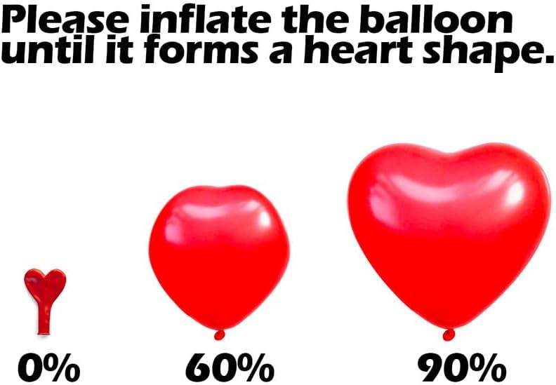 AFTERLOON® Biodegradable Balloons 24 pcs Purple 10 Inch Heart Shaped, Thickened Extra Strong Natural Latex Helium Float, Proposal Marriage Love Baby Shower Gender Reveal Wedding Bridal Corazones