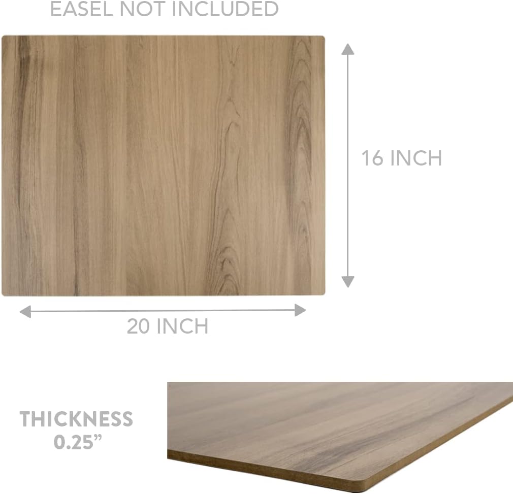 Andaz Press Personalized Large Wooden Welcome Sign for Wedding Rustic Welcome Sign 16" x 20" Custom Names & Date Fall Script Wedding Signage English Oak MDF Wood Finish Reception Indoor Outdoor Signs