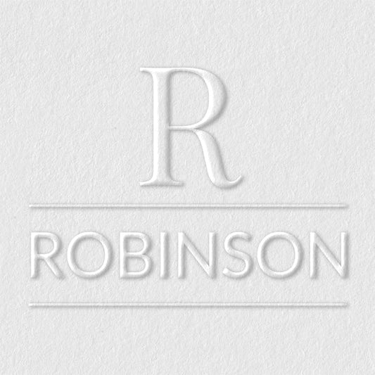 Personalized Wedding Embosser | Custom Made with Initials or Monograms for Couples | Elegant Designs for Stationery, Invitations, Napkins, and More (Design 10)