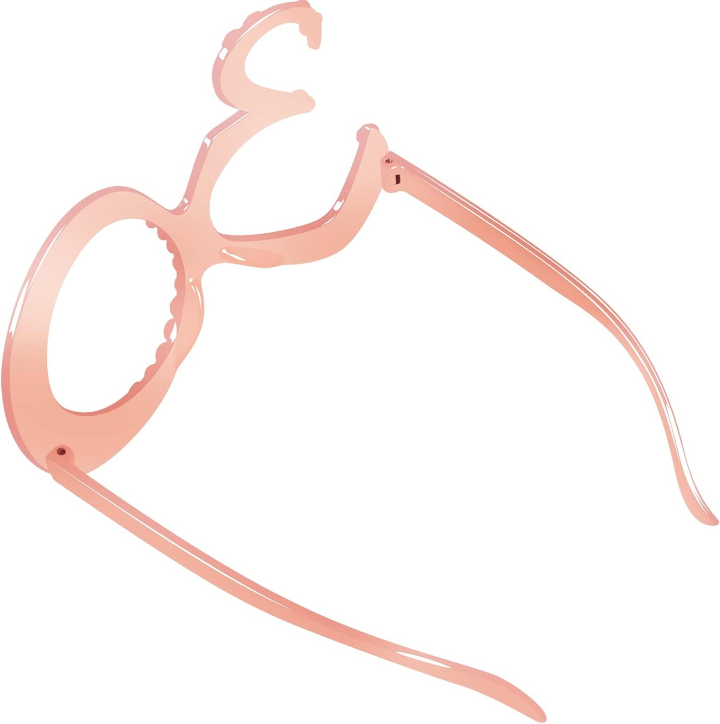 30th Birthday Glasses - 6 Pairs Rose Gold 30 Years Old Glasses with Rhinestones Frame, Funny Plastic Costume Photo Booth Props for 30th Anniversary Party Decorations