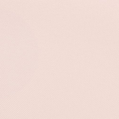 Ultimate Textile Pleat Polyester Fabric Table Skirt - Machine Washable Flame Resistant with Clips for Events, Weddings & Trade Shows, Cut & Sewn in Paterson, NJ - Ice Peach, 7' Shirred Pleat