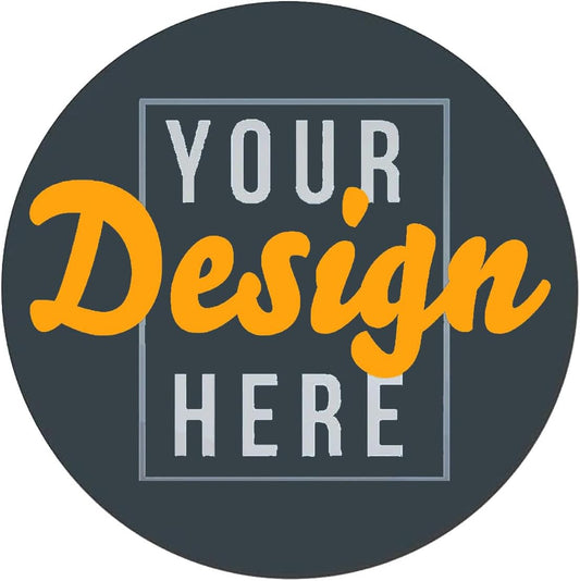 Custom Stickers for Weddings, Birthdays & Businesses - Personalized Labels with Your Logo - Waterproof, Fade and Heat Resistant - Pack of 100-1000 (Custom Image, 2.5 Inch)