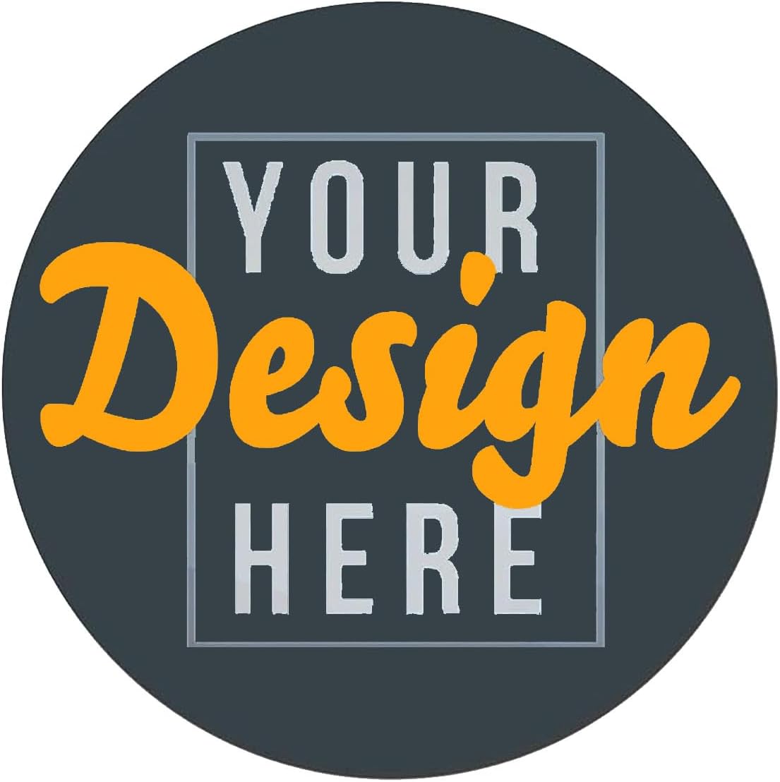 Custom Stickers for Weddings, Birthdays & Businesses - Personalized Labels with Your Logo - Waterproof, Fade and Heat Resistant - Pack of 100-1000 (Custom Image, 5 Inch)