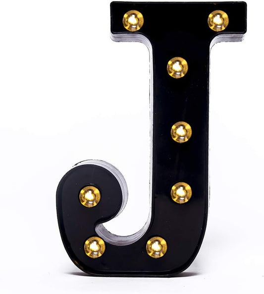 Foaky Black LED Marquee Number Lights Sign Light Up Marquee Number Lights Sign for Night Light Wedding Birthday Party Battery Powered Christmas Lamp Home Bar Decoration