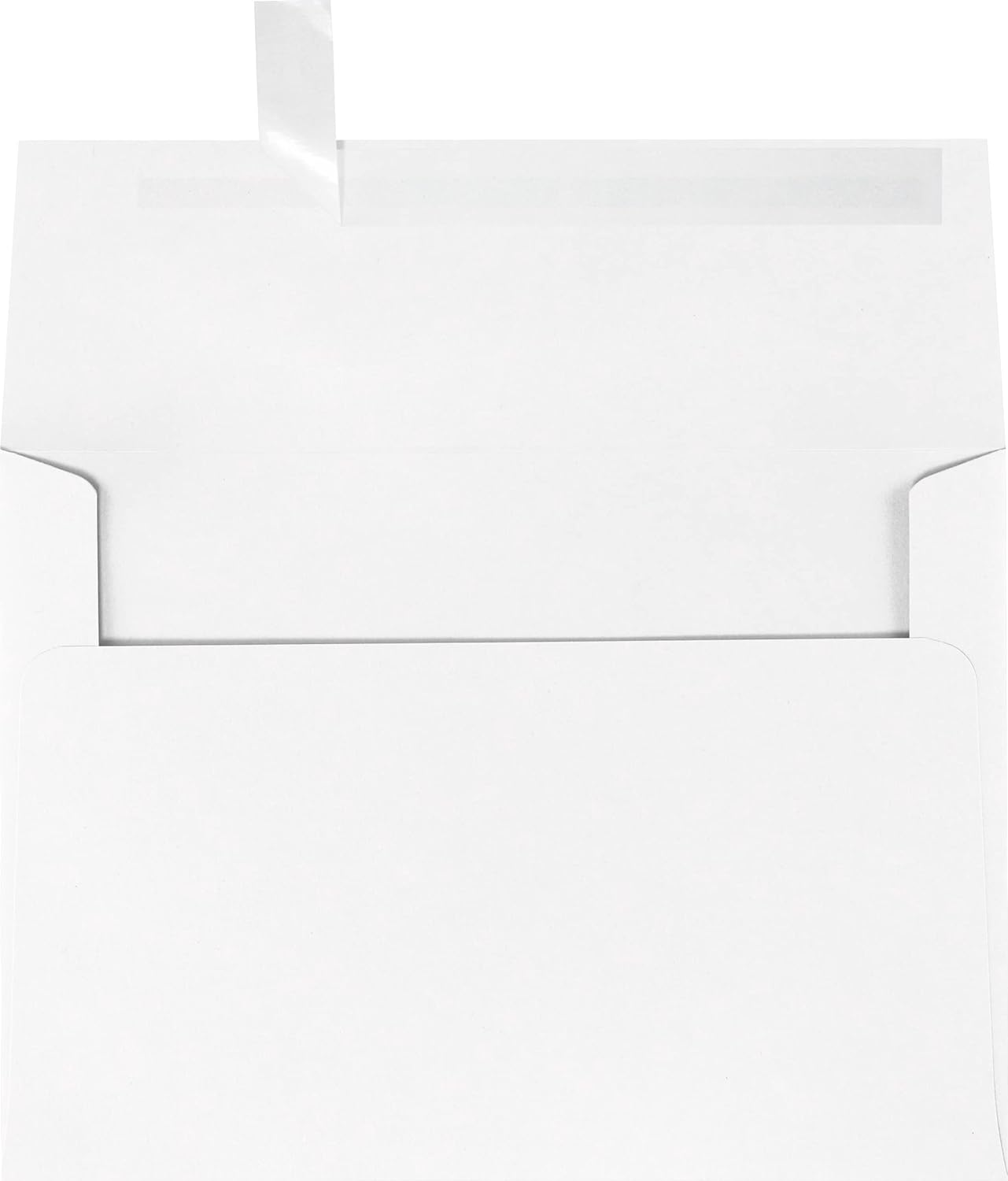 LUXPaper A7 Invitation Envelopes | Peel & Press | 5 1/4" x 7 1/4" | White | 80lb. Text | 100% Recycled | 50 Qty