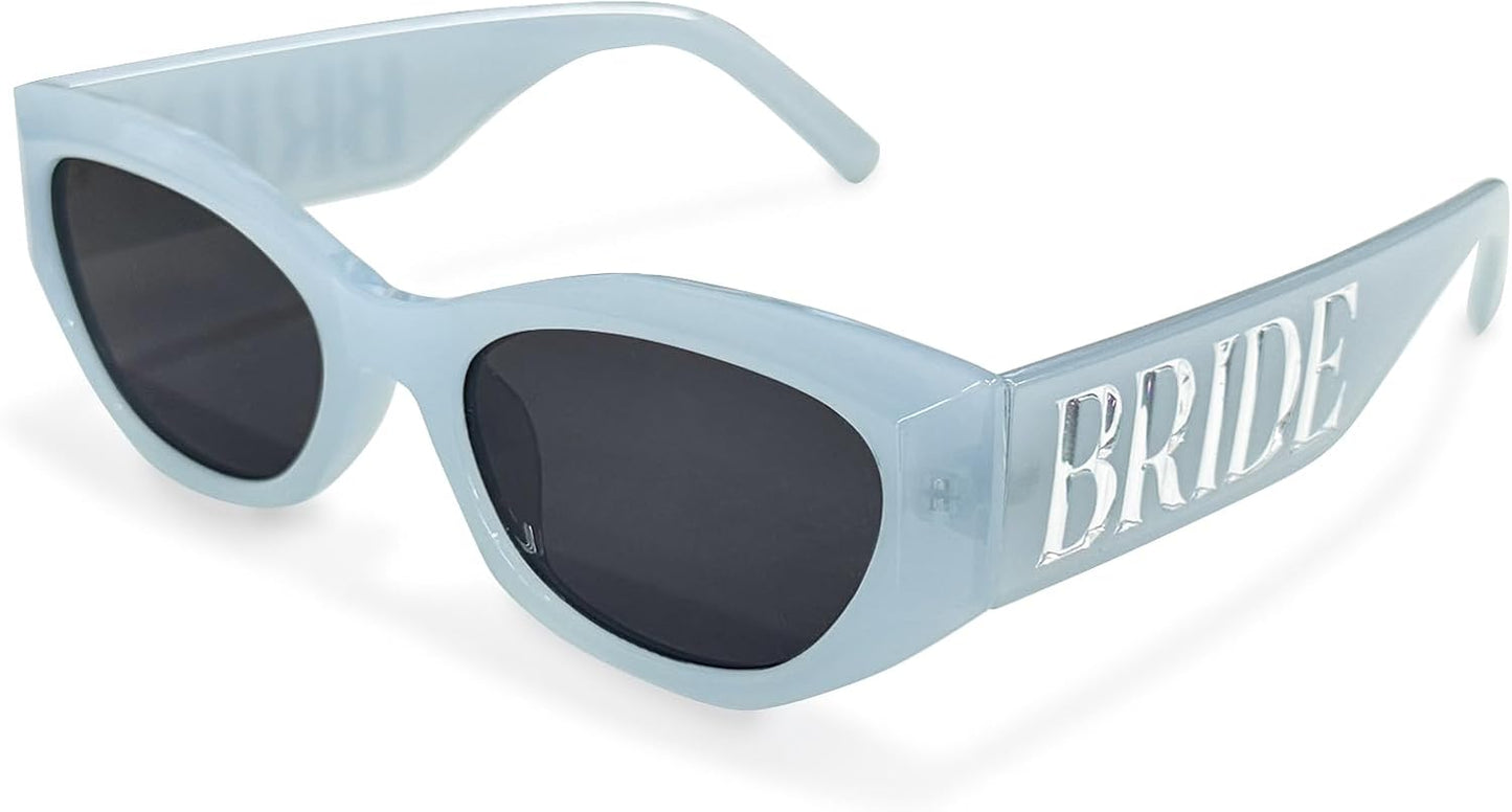 Marble Bride Sunglasses, Bride to be Decorations Glasses, Bachelorette Bach Wedding Party Favor Gift Glass