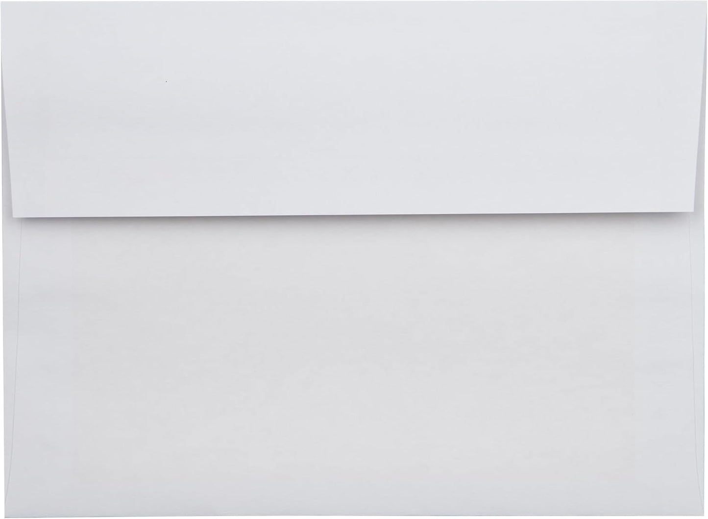 LUXPaper A7 Foil Lined Invitation Envelopes | Peel & Press | 5 1/4" x 7 1/4" | White w/Gold LUX Lining | 60lb. Text | 50 Qty
