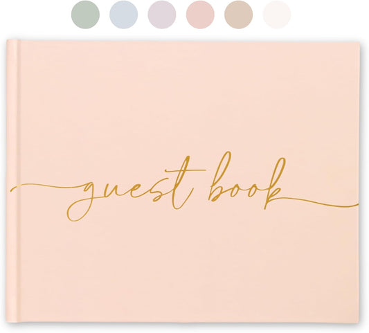 Lamare Wedding Guest Book – Polaroid Guest Book for Wedding Reception, Baby Shower, Birthday, Bridal Shower and Special Event Guestbook – A Stylish Sign in Book for Party - Blank Page