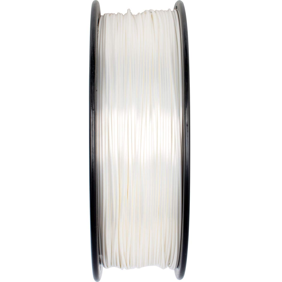 Geeetech Silk PLA Filament 1.75mm for 3D Printer, Metal-Like Shiny Consumable 1kg (2.2lbs) 1 Spool, Dimensional Accuracy +/- 0.03 mm,Metallic White