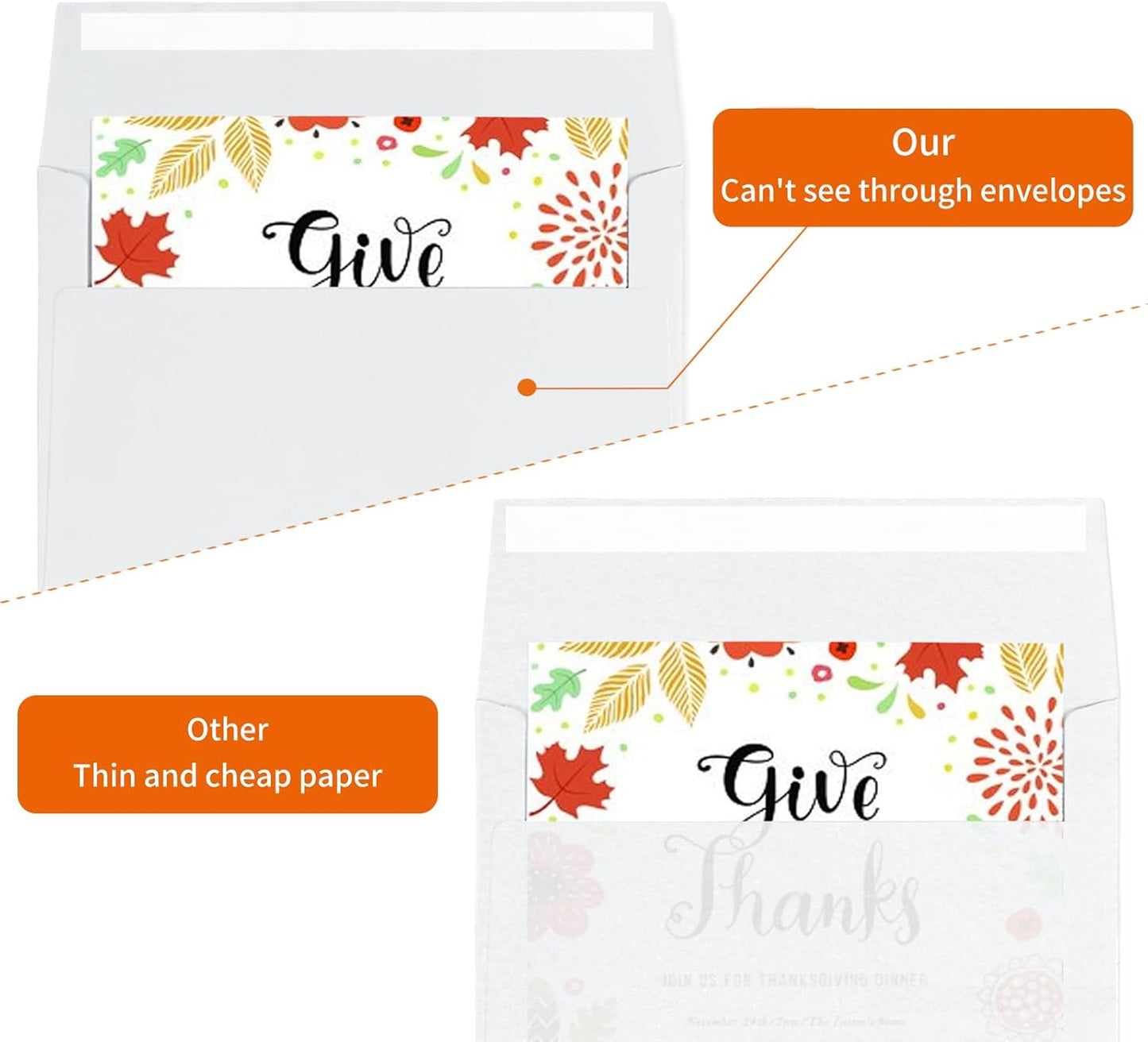 A9 Invitation Envelopes 50 Pack White 5 3/4 x 8 3/4 Inches Self Seal Printable Envelopes for 5x8 Cards,Azaza