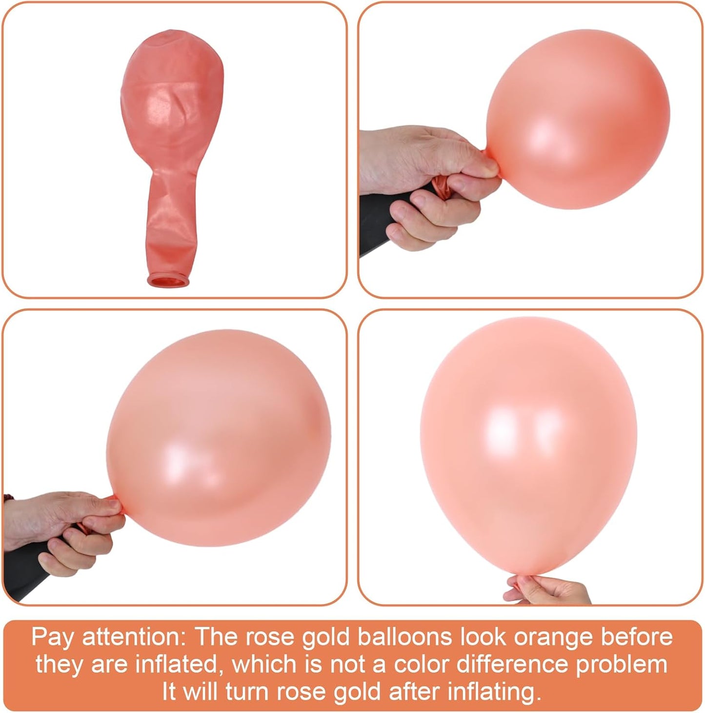 Dusty Pink Boho Blush Balloons, Metallic Rose Gold Retro Pink Ivory White Balloon, Nude Cream White Balloon and Confetti Balloons for Bridal Baby Shower Girls Birthday Wedding Decor Supply