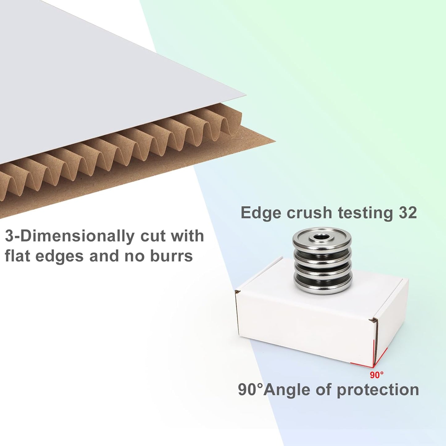 MEBRUDY 6x4x2 Inches Shipping Boxes Pack of 50, Small Corrugated Cardboard Box for Mailing Mailer Packing, White