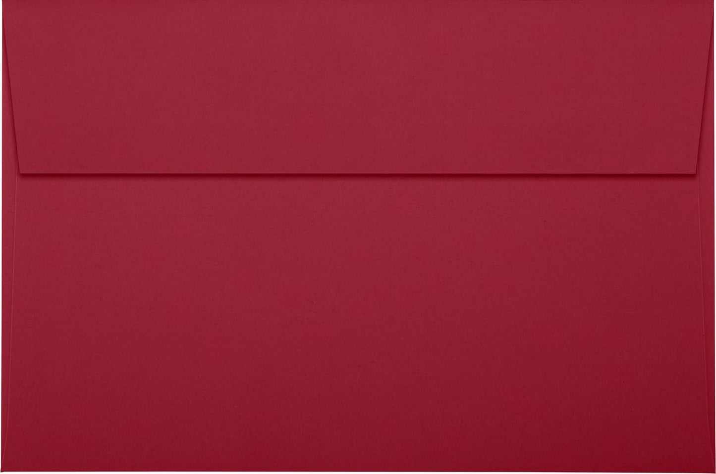 LUXPaper A9 Invitation Envelopes | Peel & Press | 5 3/4" x 8 3/4" | Garnet Red | 80lb. Text | 50 Qty